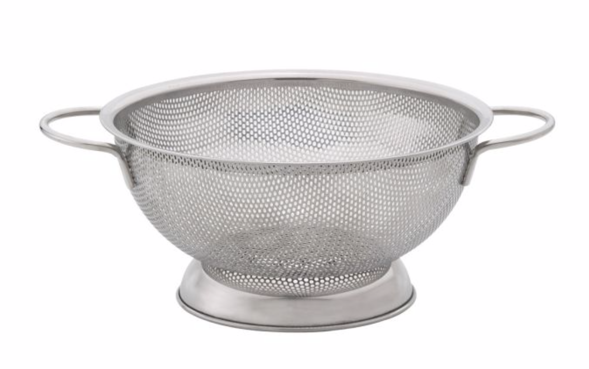 Perforated Colander with Handles 9in