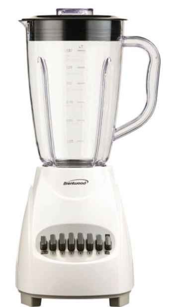 Brentwood 2 Speed Hand Blender - 200W - Red