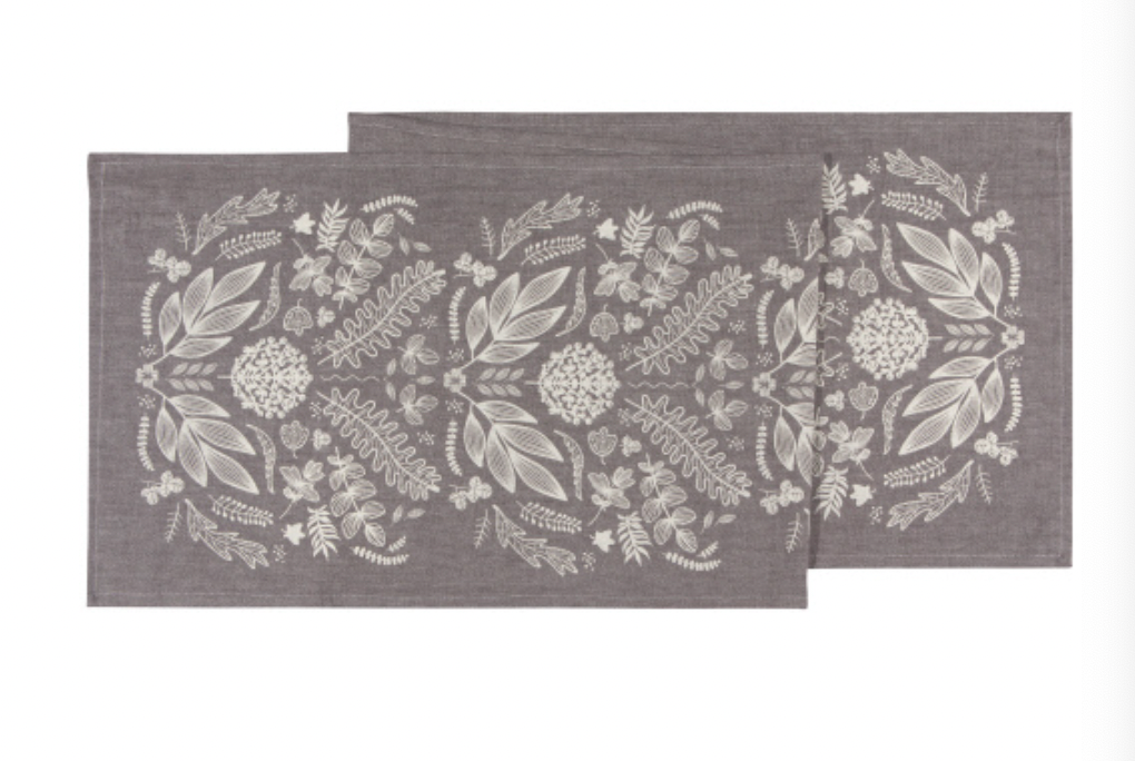 Laurel Printed Table Runner 13 x 72 inches
