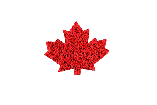 Maple Leaf Soap Lift Soap Saver - Red