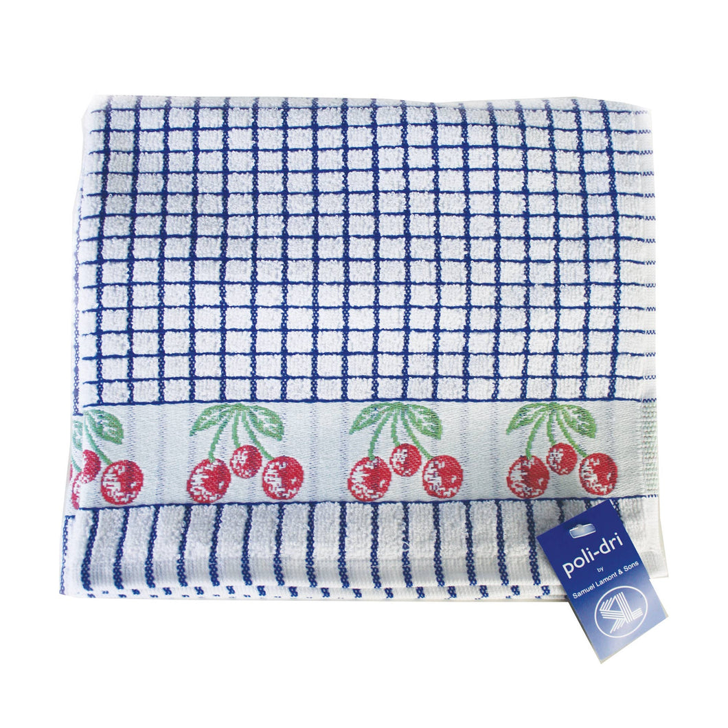 Poli-Dri Jacquard Tea Towel - Cherries