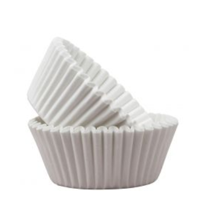 Regular Baking Cups- White