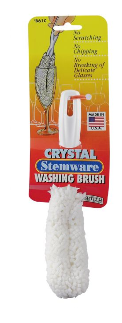 Brushtech Crystal and Stemware Brush Foam