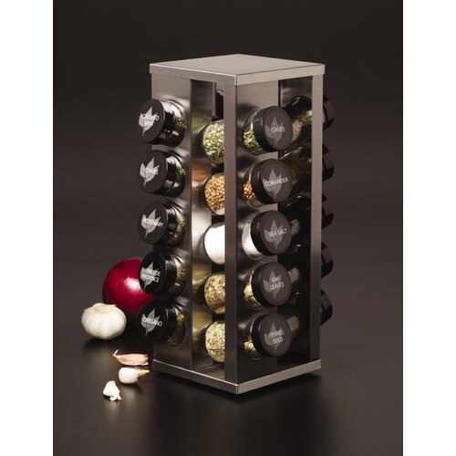 20 Jar Spice Rack Set