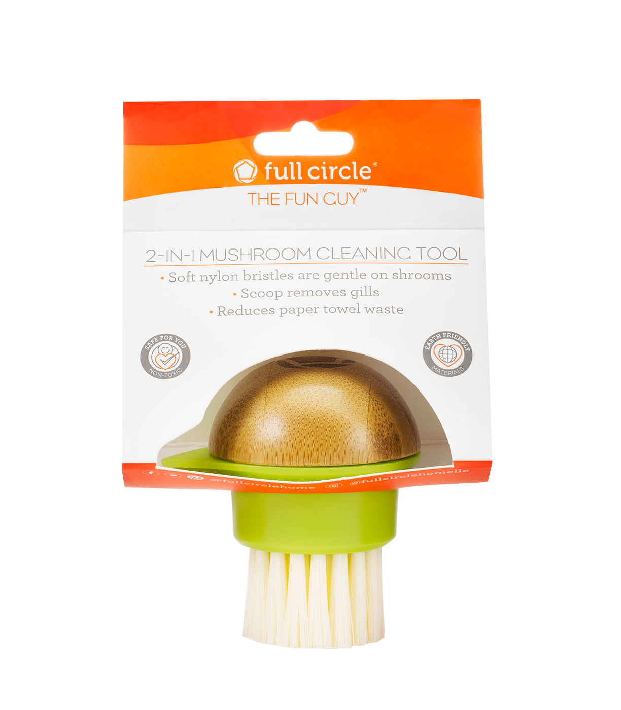 Fun Guy Mushroom Brush