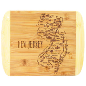 A Slice of Life New Jersey 11" Cutting & Serving Board