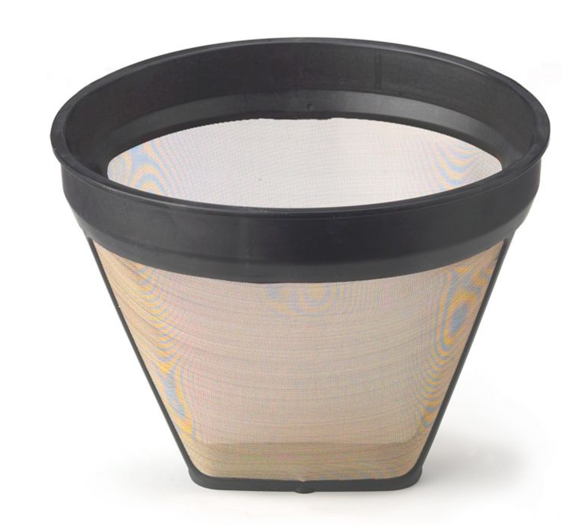 HIC Fino Gold Mesh Filter, 4 Cup