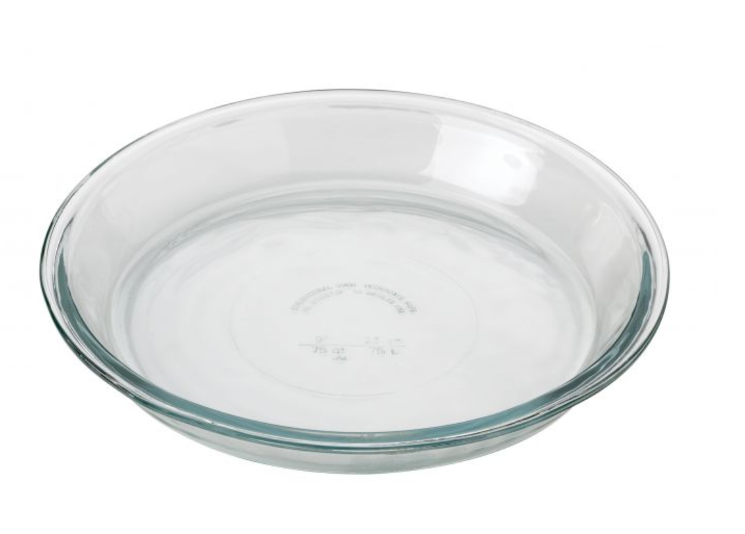 Glass Pie Plate, 9 inches