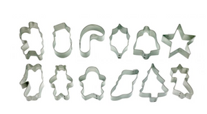 Mrs. Andersons Baking Cookie Cutter, Holiday, Set of 12