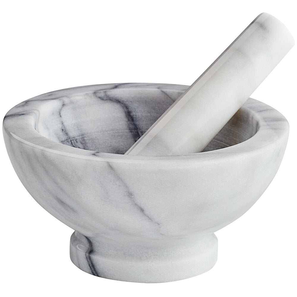 Large Marble Mortar and Pestle