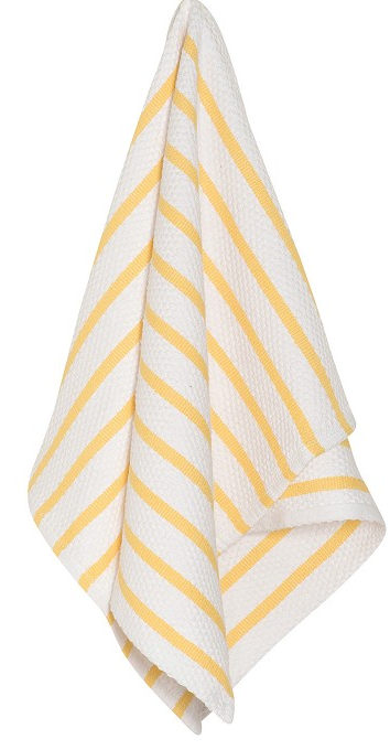 Now Design Lemon Basketweave Dishtowel