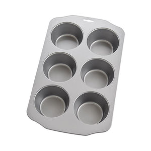 Mrs. Andersons Baking Non Stick Jumbo Muffin Pan, 6 Cups