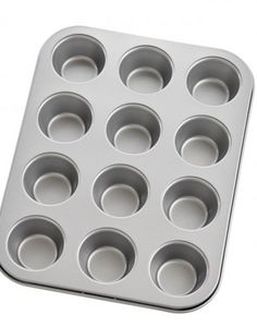 Mrs. Andersons Baking Non Stick Mini Muffin Pan, 12 Cup