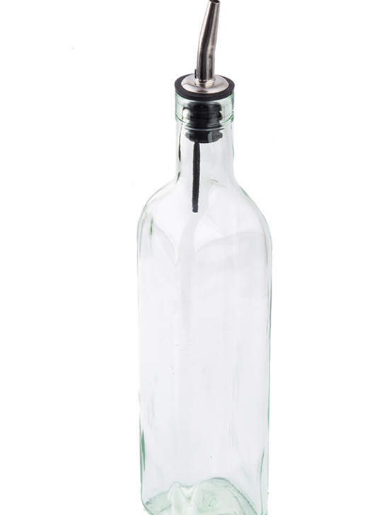 Clear Oil and Vinegar Bottles