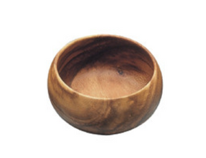 Acacia Wood Round Bowl