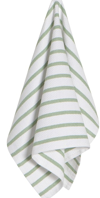 Sage Basketweave Dishtowel