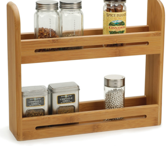 Bamboo Spice Rack