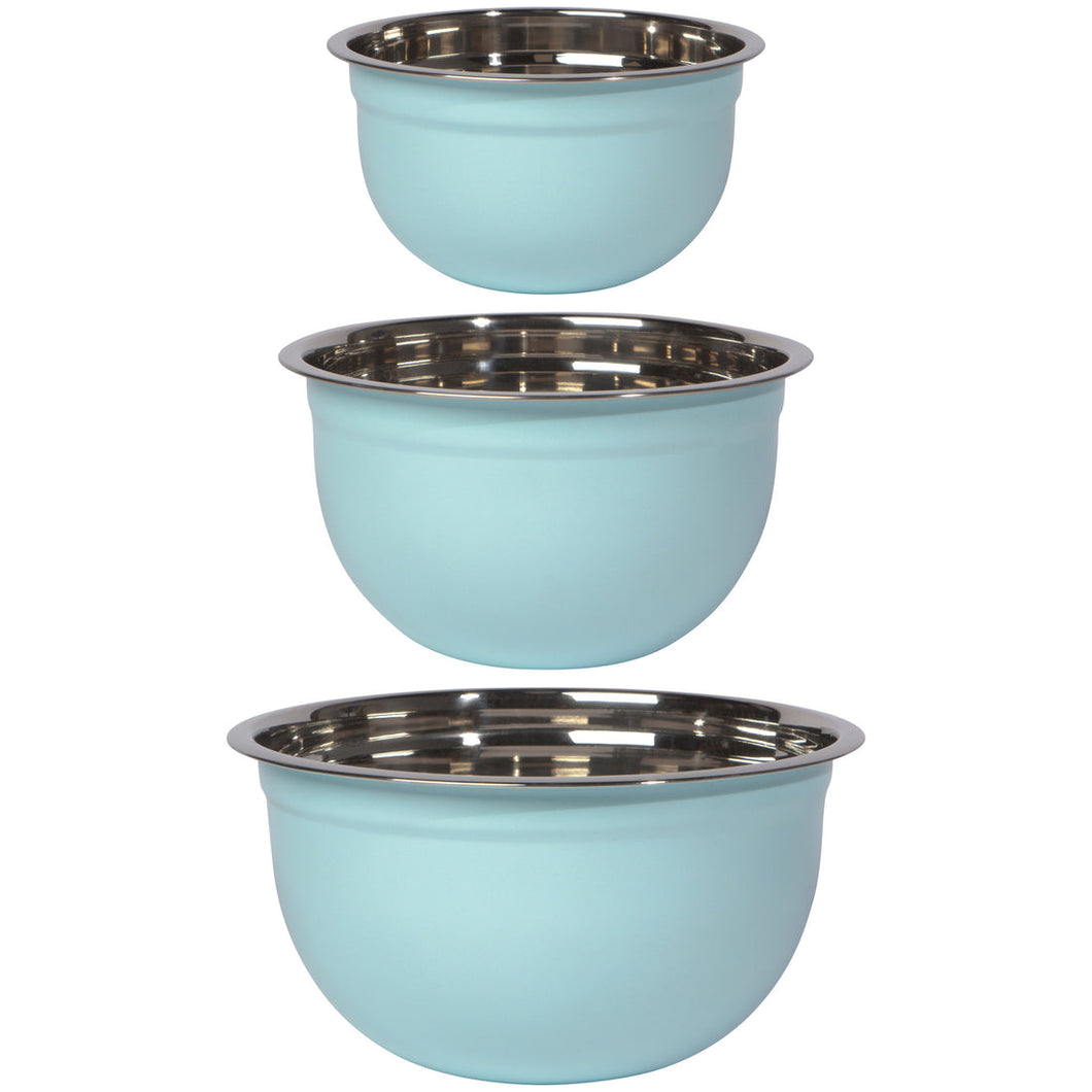 Mixing Bowls Set of 3 - Egg Blue